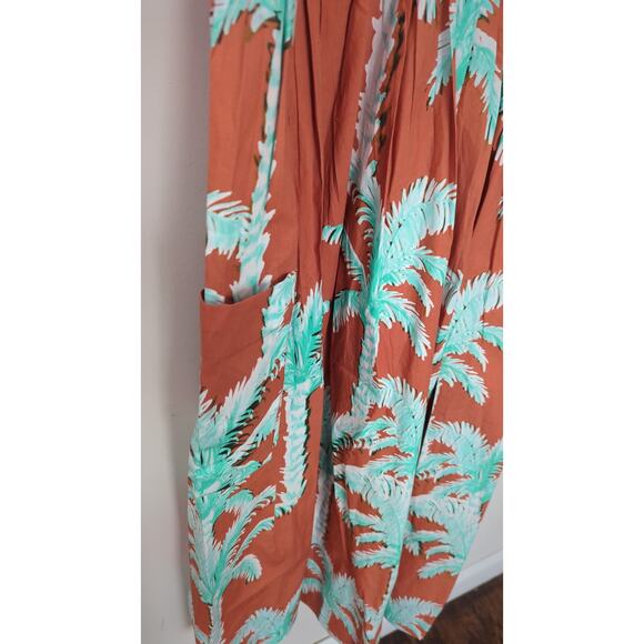 Oliphant Tie Strap Pocket Midi Dress NWT - Picture 5 of 7